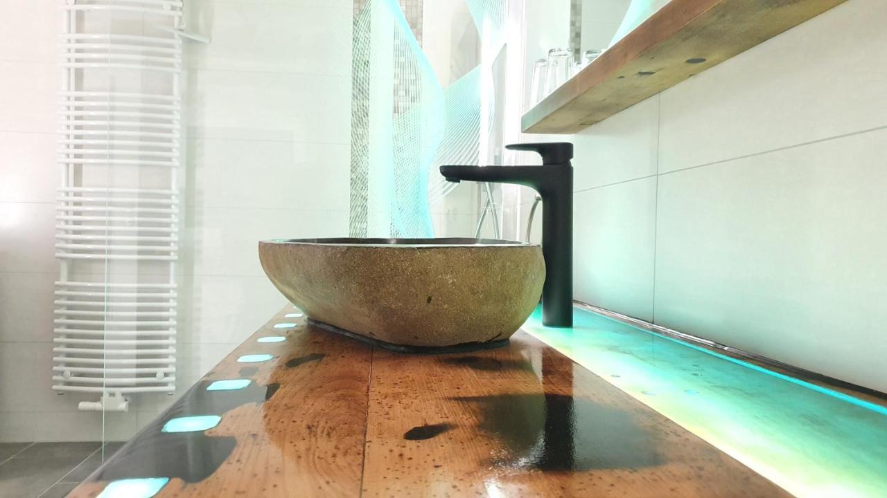 Ferienhaus Balkenkunst Radebeul Esterno foto