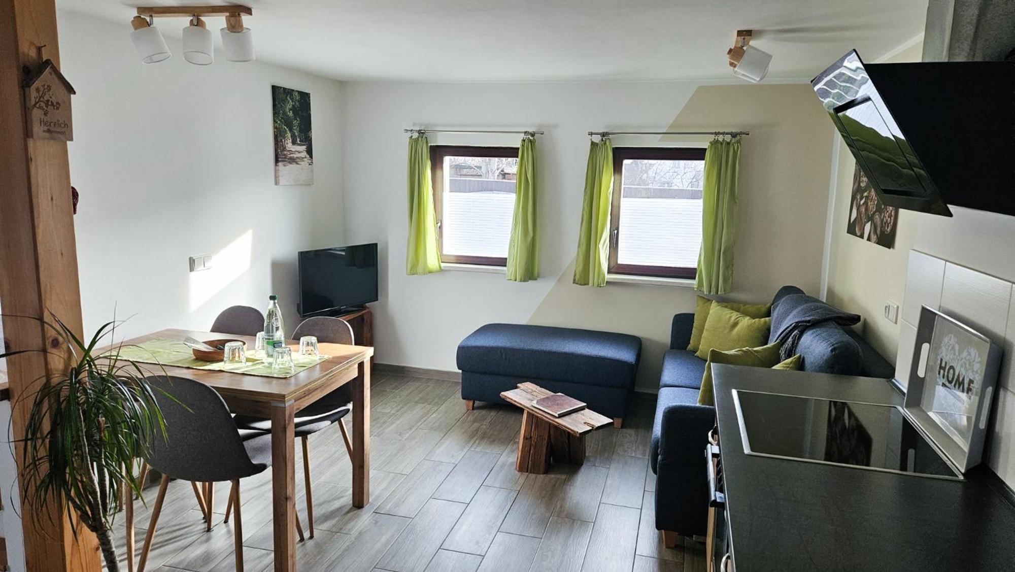 Ferienhaus Balkenkunst Radebeul Esterno foto