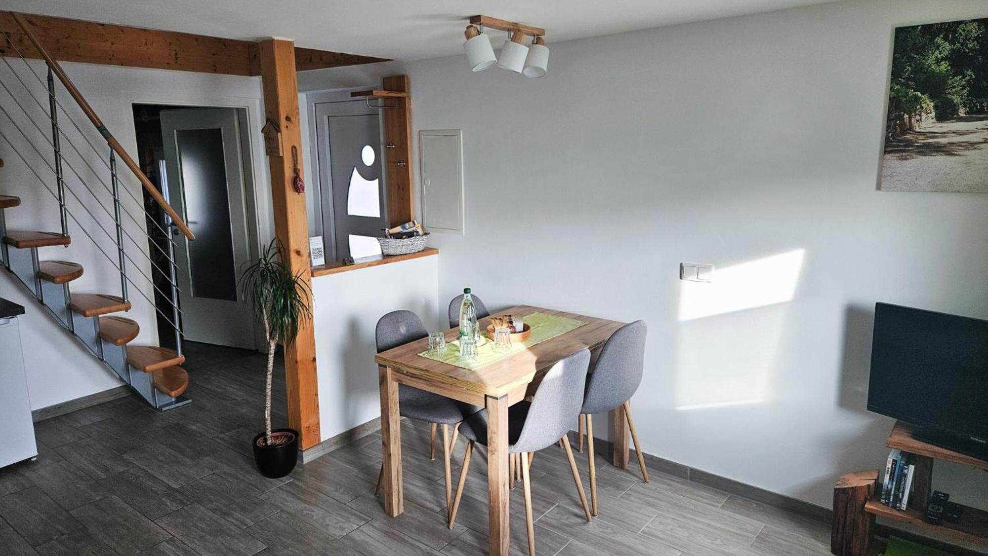 Ferienhaus Balkenkunst Radebeul Esterno foto